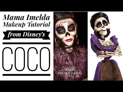 Mama Imelda Makeup Tutorial from Disney’s Coco