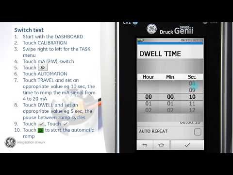 How to Test Switches and Trips using the DPI 620 GENII