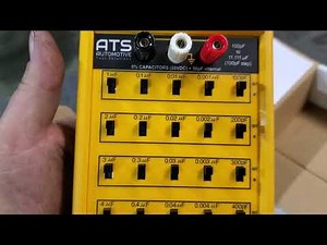 Ats Resistance and Capacitance Decade boxes.