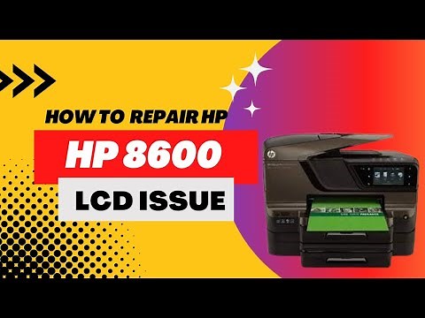 Hp officeJet Pro 8600 fixing display screen || Hp OfficeJet Pro 8600 Assambling