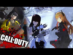 COD MW2: Girls' Frontline Mods (3D T-Dolls) | PART 1 | DE | HD60FPS