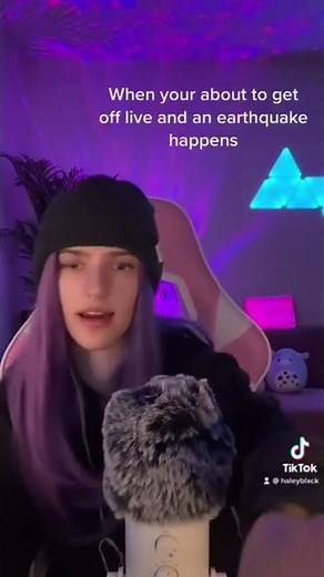 Earthquake happens during my ASMR livestream