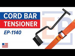 Using a Manual Strapping Bar Tensioner for Cord