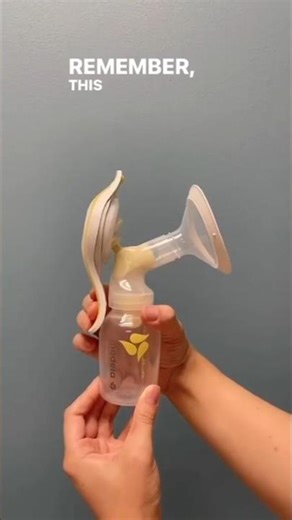 Breastfeeding Pump Tutorial ⚡ | #shorts #breastpump #breastfeeding
