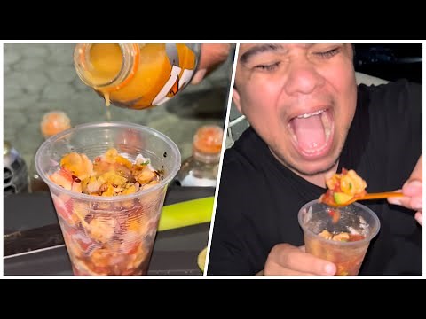 De lo más típico de Catemaco, Veracruz | Tegogolos | Caracoles Preparados