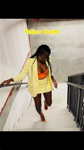 Yellow Outfit Inspo #outfitideas #outfitinspo #twopieceoutfit