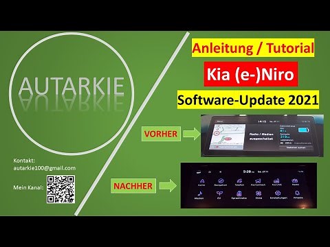 Anleitung - Tutorial: Kia (e-)Niro SOFTWARE UPDATE 2021 selbst durchführen - Autarkie - Folge 123