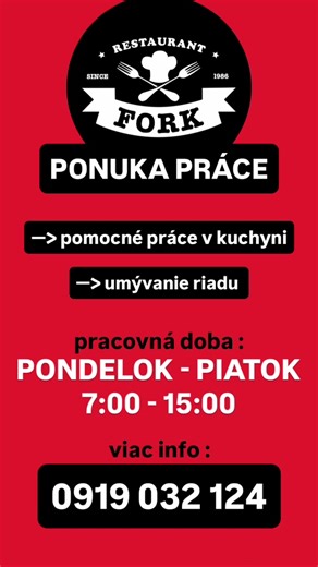 FORK Zvolen Restaurant on Reels