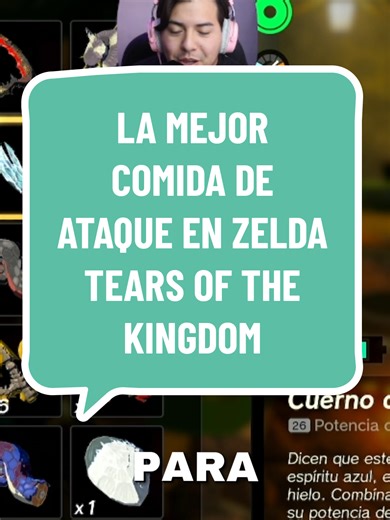 Deliciosas recetas de ataque en Zelda Tears of the Kingdom