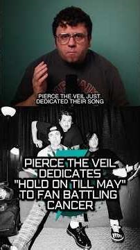 Pierce The Veil dedicates “Hold On Till May” to fan battling cancer #piercetheveil