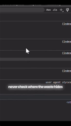 Visual.tech.explained on Instagram: "Every website downloads JavaScript and CSS. A surprising amount of it is never used — but it still gets downloaded and parsed. On mobile, this invisible work hurts the most. Chrome DevTools has a panel that shows this clearly. Most people never open it. That’s where the waste hides. #webdevelopment #frontend #javascript #webperformance #developers [chromedevtools ,codinglife , techreels ,programming]"