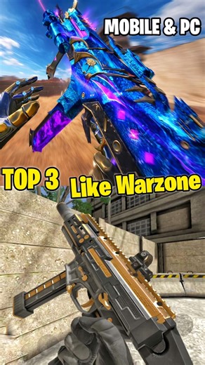 TOP 3 GAMES LIKE WARZONE🔥 2026 mobile & pc #shorts #gaming #warzone