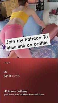 🧘‍♀️ Join my Patreon for full length video. https://www.patreon.com/c/GoddessAuroraWillows