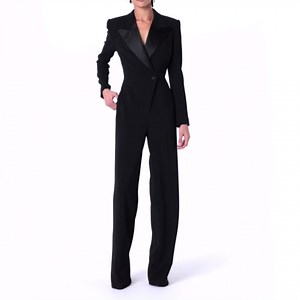 Amazon.com: Sergio Hudson, Tuxedo Jumpsuit : Clothing, Shoes & Jewelry