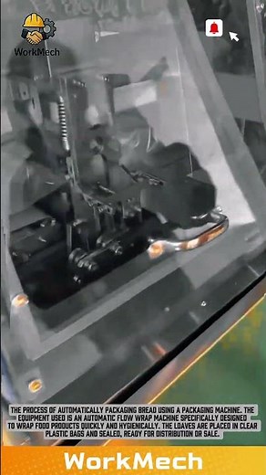 Automatic Flow Wrap Machine: A Fast & Hygienic Solution for Bread/Food Product Packaging #machine