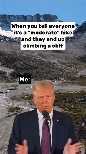 HiiKER: The Hiking Maps App on Instagram: "Never trust a hiker.. 😂 . . Want the best hiking trail maps? Download the HiiKER app now, link in bio ⛰️ #hike #hiking #relatable"