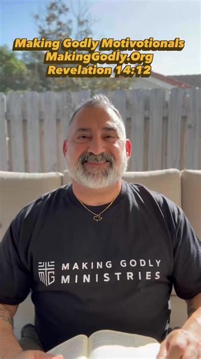 Revelation 14:12 12 Here is the patience of the saints: here are they that keep the commandments of God, and the faith of Jesus. Discipleship Has No Boundaries. If Your Discipleship Doesn't Cost You Anything You're Doing It All Wrong. Discipleship Is The Bridge From The Message To The Mission. Discipleship Isn't Just The Exchange Of Information. It's All About Authentic Biblical Godly Relationships. We Exist To Support And Inspire Men In Their Spiritual Journey. Our Goal: To Foster A Deep Unders