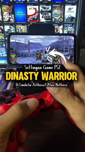 Settinga dinasty warrior di aethersx atau nethersx #gameps2 #emulator #aethersx2