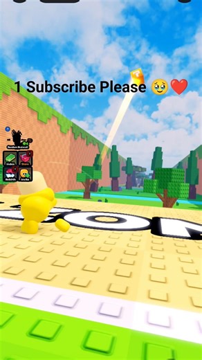 Kick the LUCKIEST Block in Roblox 😱 #roblox #shorts
