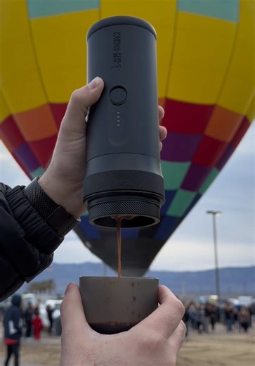 Want to have the perfect espresso shot while having fun outdoors? It is possible with #XPRESS58 @MHW-3BOMBER