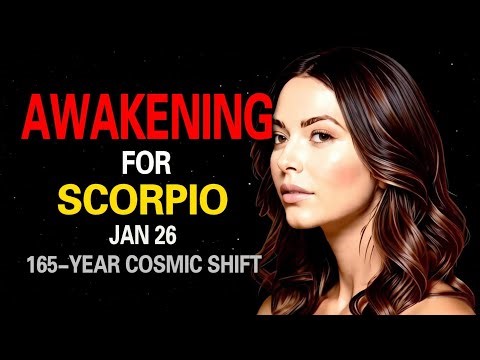 Scorpio: 165-Year Cosmic Awakening – Rewrite Your Next 10 Years!