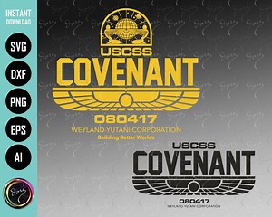 2 Covenant Alien Aliens Logos T-shirt PNG SVG for Cricut Printable Art. Sublimation Design Graphics for Shirt, Hoodie, Mug & Stickers - Etsy