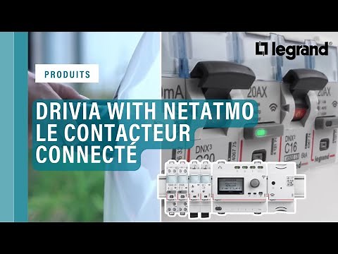 Planifier les appareils électriques avec le contacteur connecté Drivia with Netatmo