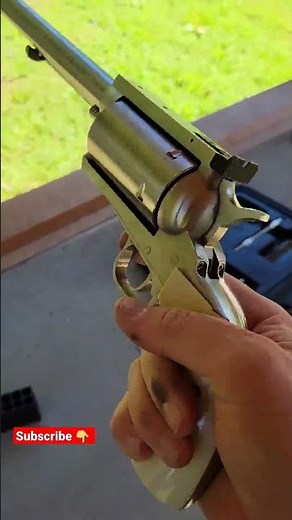 Revolver fires RIFLE ROUNDS!!! 😳😳😳