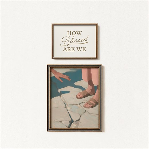 Faith Scripture Art Prints, Earthy Tone Religious Decor (digital Download Set of 2) - Etsy