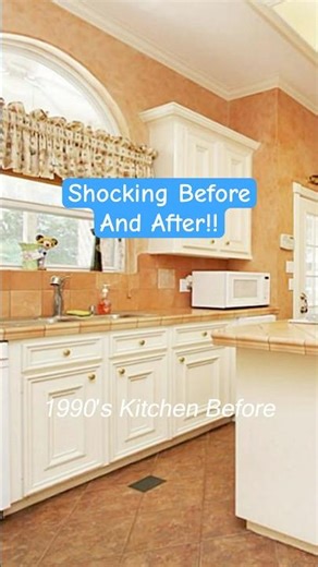 EXTREME 90's Kitchen Before And After!