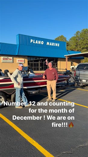 🔥 PLANO MARINE OF EAST TEXAS IS GOING FOR THE BIGGEST DECEMBER IN OUR HISTORY! 🔥 Our parking lot is FULL. Our showroom is FULL. Our service department is FULL. And most importantly… we’re MAKING PEOPLE’S DREAMS HAPPEN every single day. 📈 Record sales. 💥 Record-breaking months. 🎄 And December will be NO different! We are making BIG deals, helping families get on the water, and showing East Texas why Plano Marine of East Texas continues to grow, thrive, and break records month after month. If