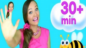 Enjoy 30 minutes of your favorite Nursery Rhymes including Finger Family in this fun collection of videos and engaging playlist for kids. Click on time stamps below to view your favorites. Thanks for watching! Watch your favorites: 0:00 - Carnival Finger Family Song 1:57 – Halloween Song – Ten Scary Steps 3:08 – If You're Happy and You Know It 4:39 – Itsy Bitsy Spider 5:57 – Halloween Song with Little Bo Peep 7:15 – Camping Finger Family Song 9:19 – The Wheels on the Bus 11:51 – Old MacDonald ha