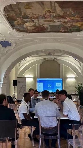 14K views · 126 reactions | Rotaracters and young leaders from across the globe came together for a #ModelUN session, channeling their collective brainpower into the pursuit of positive peace.  Thank you, Mavi, for sharing your work and experience with our community! | Rotary International | Facebook