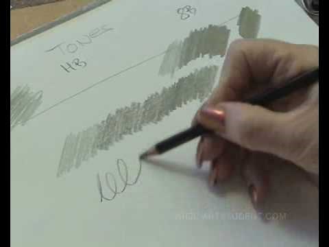 Learn How To Draw - Which Pencil To Use - Light & Tones