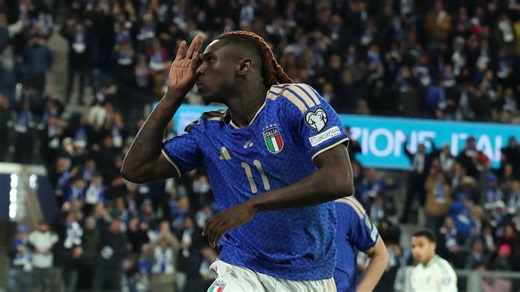 晋级决赛！基恩低射破门，托纳利传射， 意大利2-0北爱尔兰！