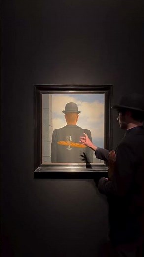 ‘Art evokes the mystery without which the world would not exist.’ - René Magritte 🥖