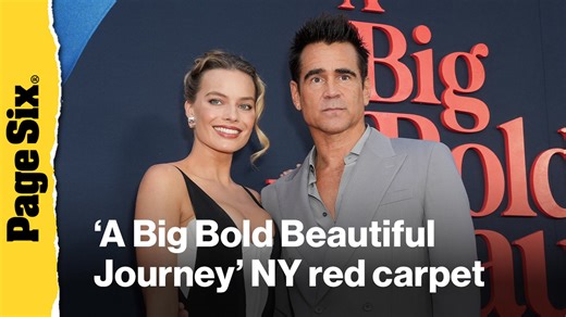 Margot Robbie, Colin Farrell, and more hit up 'A Big Bold Beautiful Journey' red carpet