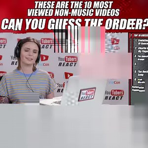 127K views · 367 reactions | "We're basically professional meme farmers."  Turn up your sound to see if you can rank the top 10 most viewed YouTube videos of all time! Do you remember any of these classic YouTube videos? | REACT | Facebook