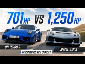 Corvette ZR1X vs Porsche 911 Turbo S Which Would You Choose