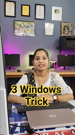 😱3 Windows Tricks 😎Useful Windows PowerToy Feature #shorts #windows #computer #ytviral #powertoys