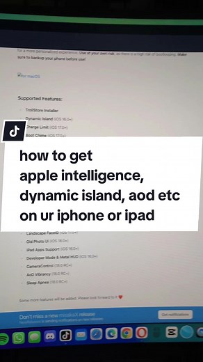 Unlocking Dynamic Island and Apple Intelligence on iPhone/iPad