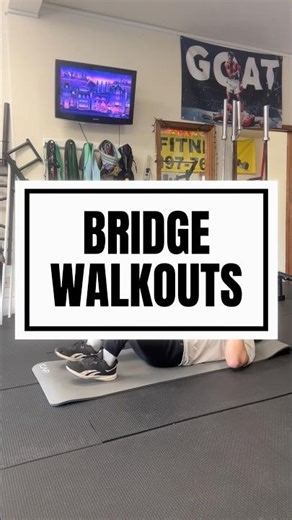 Best Hamstring Bodyweight Exercise You’re Not Doing (Bridge Walkout Tutorial) #hamstrings #legday