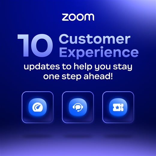 17K views · 192 reactions | We’re moving at Zoom speed to help you keep up with increasing customer expectations in the #CX world. ⚡ Zoom AI Companion is available across all eligible Zoom Contact Center packages at no additional cost for eligible paid plans. Plus, we’re optimizing customer experience beyond the contact center with Zoom Revenue Accelerator and Zoom Events. Here are 10 new CX updates to help you stay one step ahead  https://zm.me/3x0YczV | Zoom | Facebook