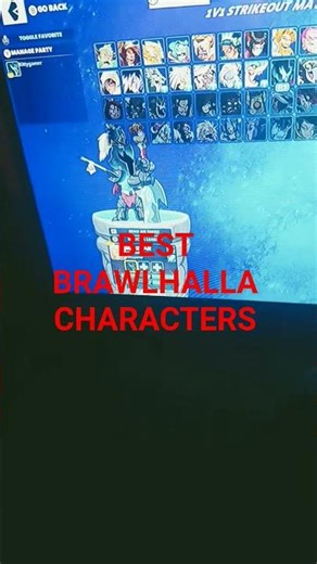 BEST BRAWLHALLA CHARACTERS