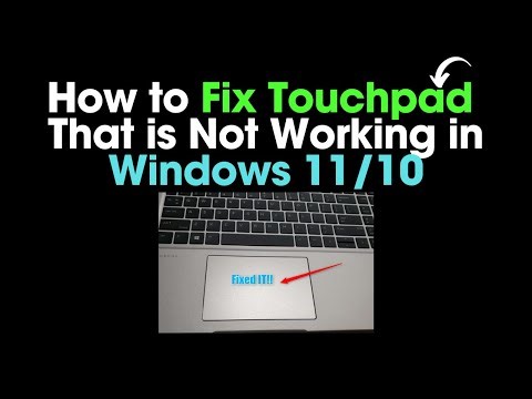 How To Fix Touchpad That is Not Working In Windows 11/10 | 2024
