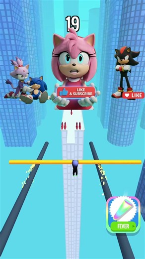 Sonic vs Eggman for Amy's Love! ⚡️😙 ❤️ #animatedstory #animatedgame