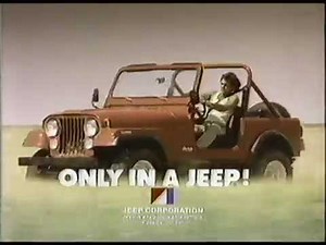 1983 AMC Jeep CJ Commercial