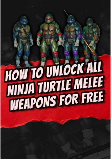 Unlock Ninja Turtle Melee Weapons in Call of Duty