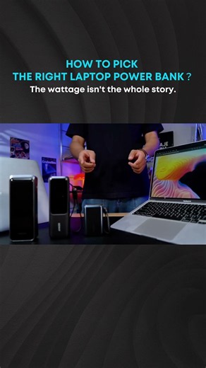 How to pick the right laptop power bank？The wattage isn't the whole story.