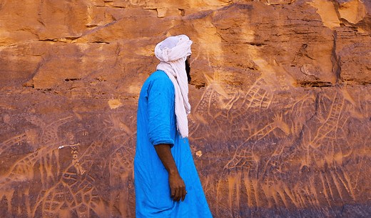 The Beautiful Tadrart Acacus Rock Art 10,000 Years Ago | Libya Adventures